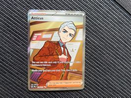 Pokemon Atticus Fullart Prismatic Evolutions near Mint