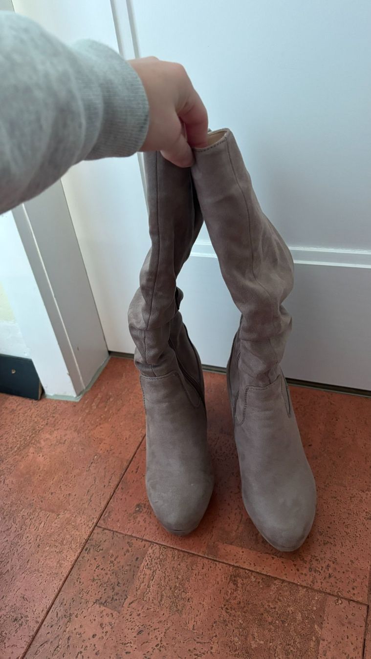 Anna Field Scarpe da donna: Anna Field High Heel Stiefel - taupe – Nuovo (secondo la descrizione) da Biel/Bienne venduto da jac_pw5y 1