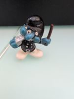 Figurine Schtroumpf Gendarme Vintage, Années 80/90
