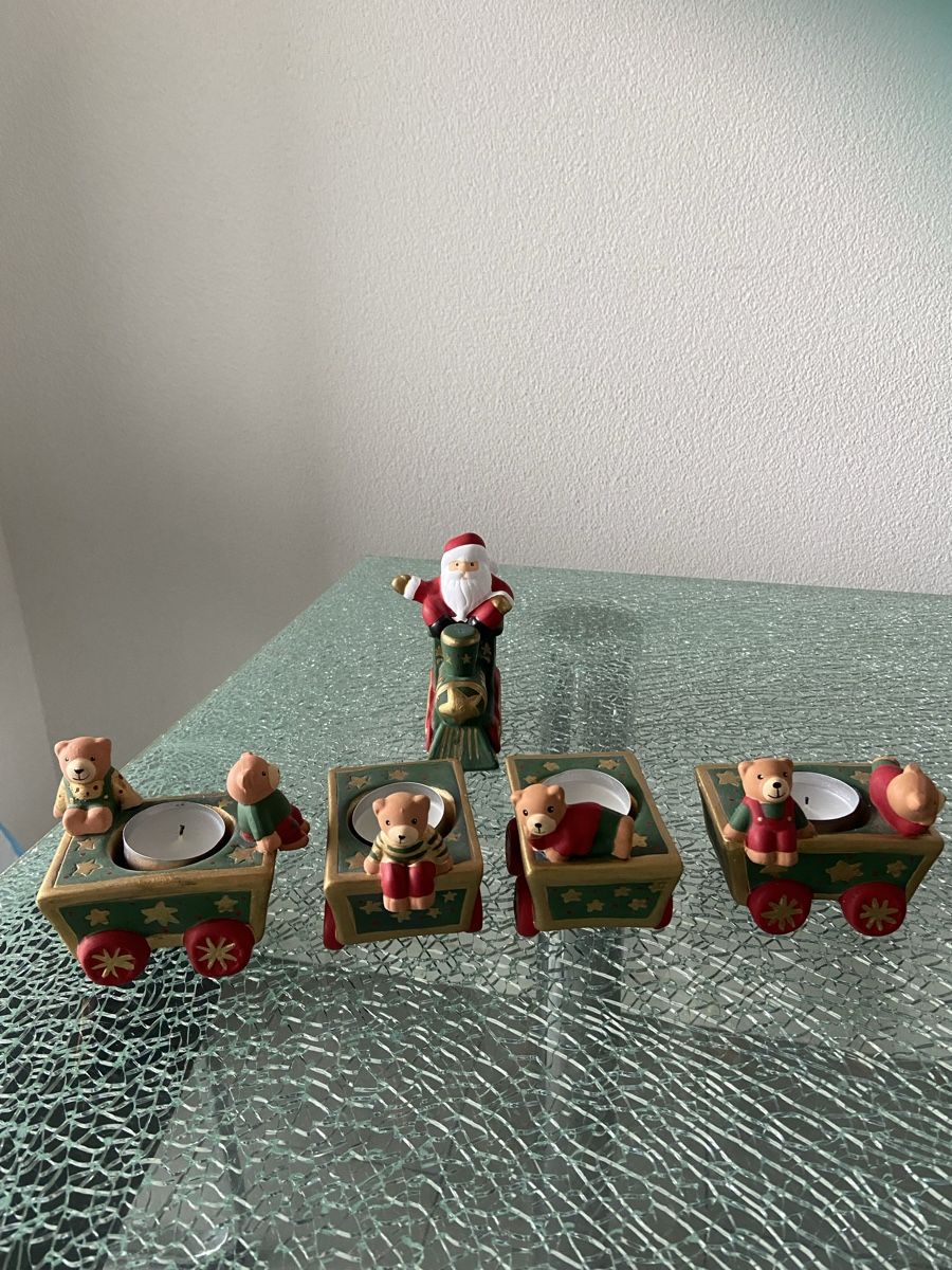 Tutte le decorazioni: Alte Weihnachts Deko Bären und Loki – Usato da Oftringen venduto da andrax