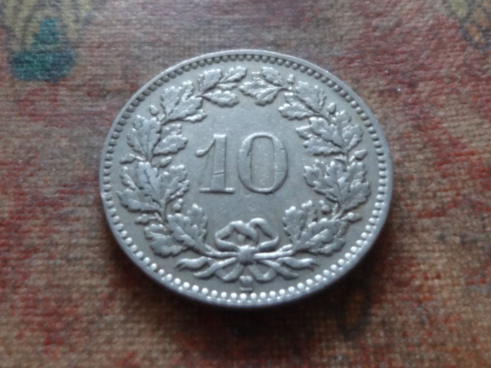 Tutti le monete: 10 Rp. 1932 – Usato da Romanel-sur-Lausanne venduto da Swift13 1