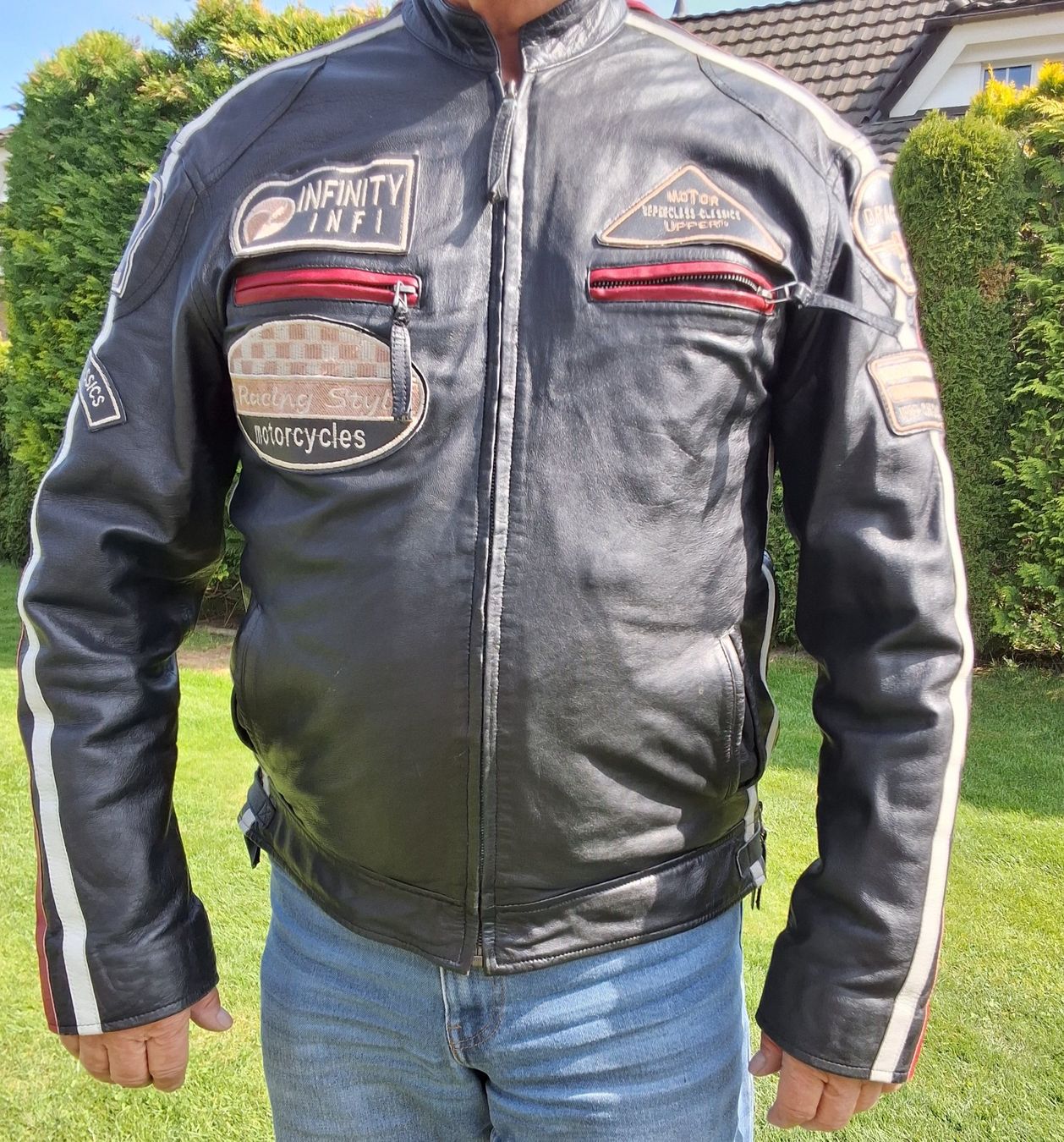 Giacche: Lederjacke Infinity Racing Style – Usato da Neudorf venduto da max_vvp6
