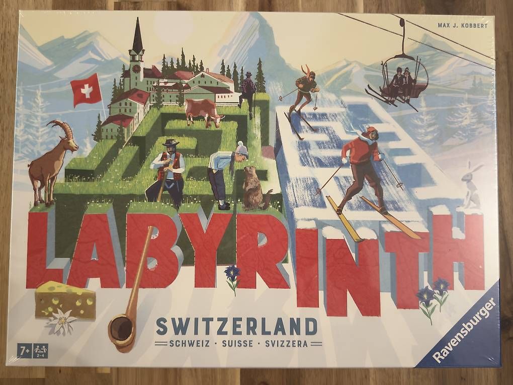 Giochi: Ravensburger Labyrinth "Switzerland" – Usato da Muri AG venduto da Volgmeitli82