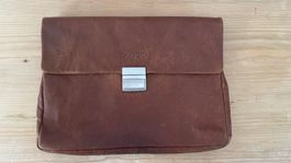 BUGATTI Echtledertasche Laptop  (Gratisversand)