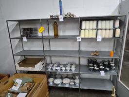 1214 Posten Regal/e ohne Inhalt aus Liquidation