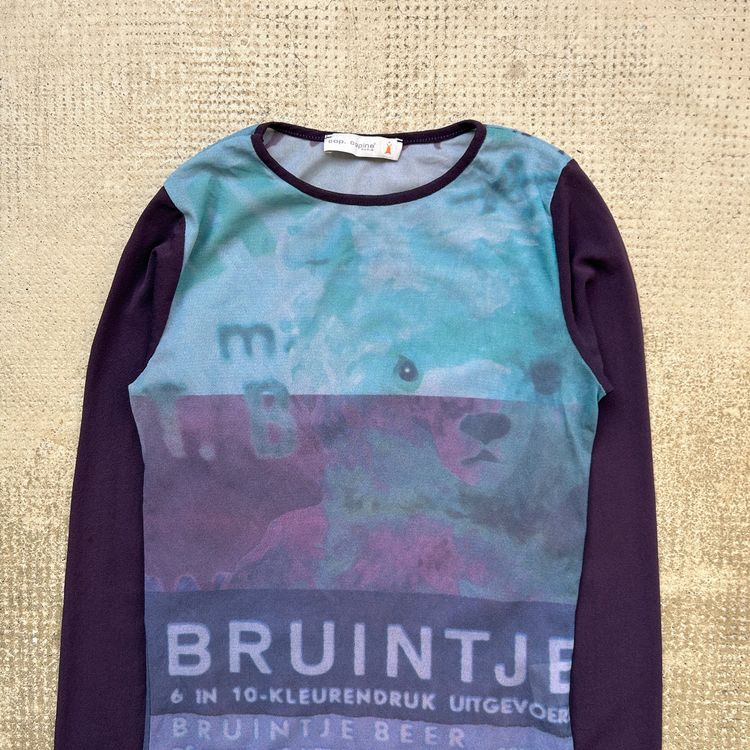 Robe Mesh Graphique Cyber y2k Vintage 2000’s 2026 (By Cop