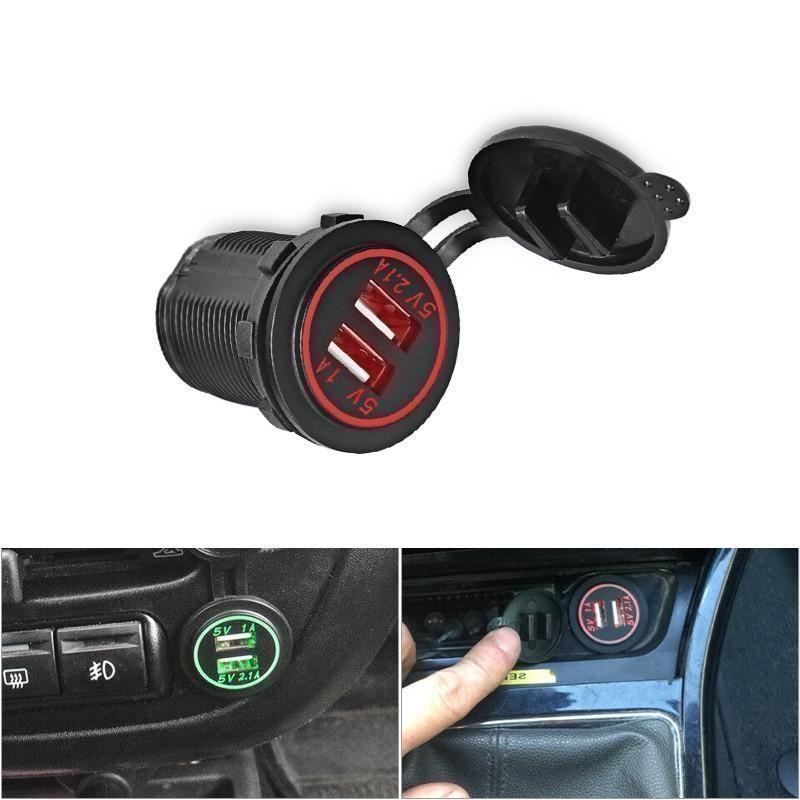 Tutti i ricambio: KFZ - Dual USB-Einbauladebuchse, Rot – Nuovo e nell'imballaggio originale da Wohlen AG venduto da Rianxo 6