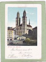 Zürich Grossmünster 1903