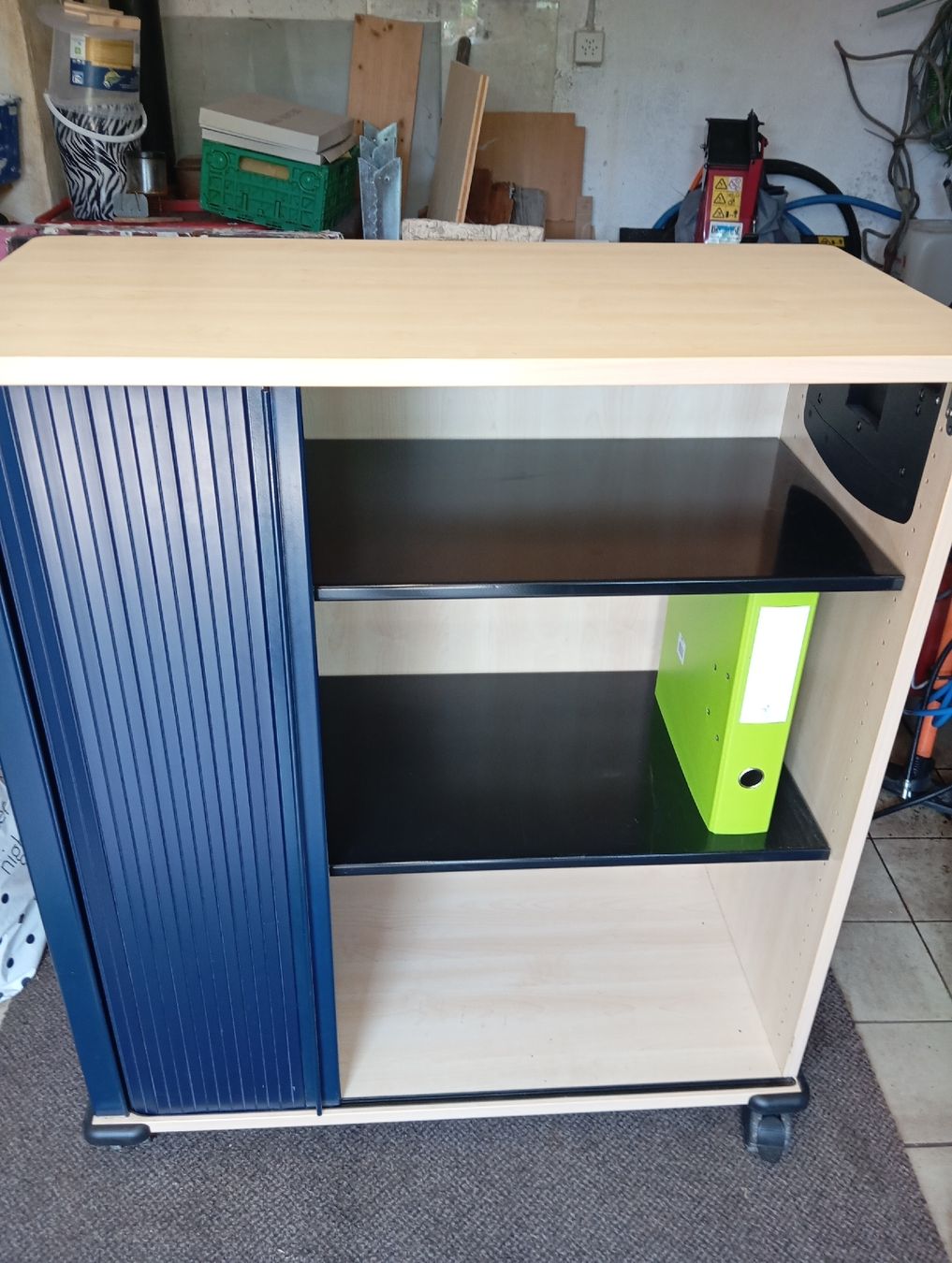 Banconi: Caisson de bureau mobile à rideau de la marque Werndl – Usato da ravoire venduto da cha_m678
