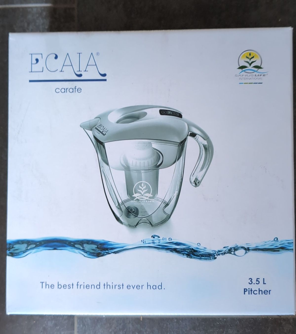 Caraffe: ECAIA Wasserfilter Karaffe 3.5L - Neuwertig & Originalverpac – Nuovo e nell'imballaggio originale da Schüpfen venduto da Laudida1