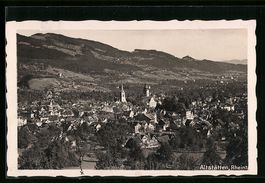 Altstätten, Gesamtansicht aus der Vogel