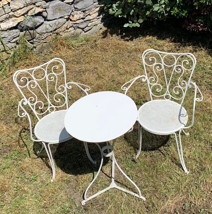Salon De Jardin Fer Forge Occasion