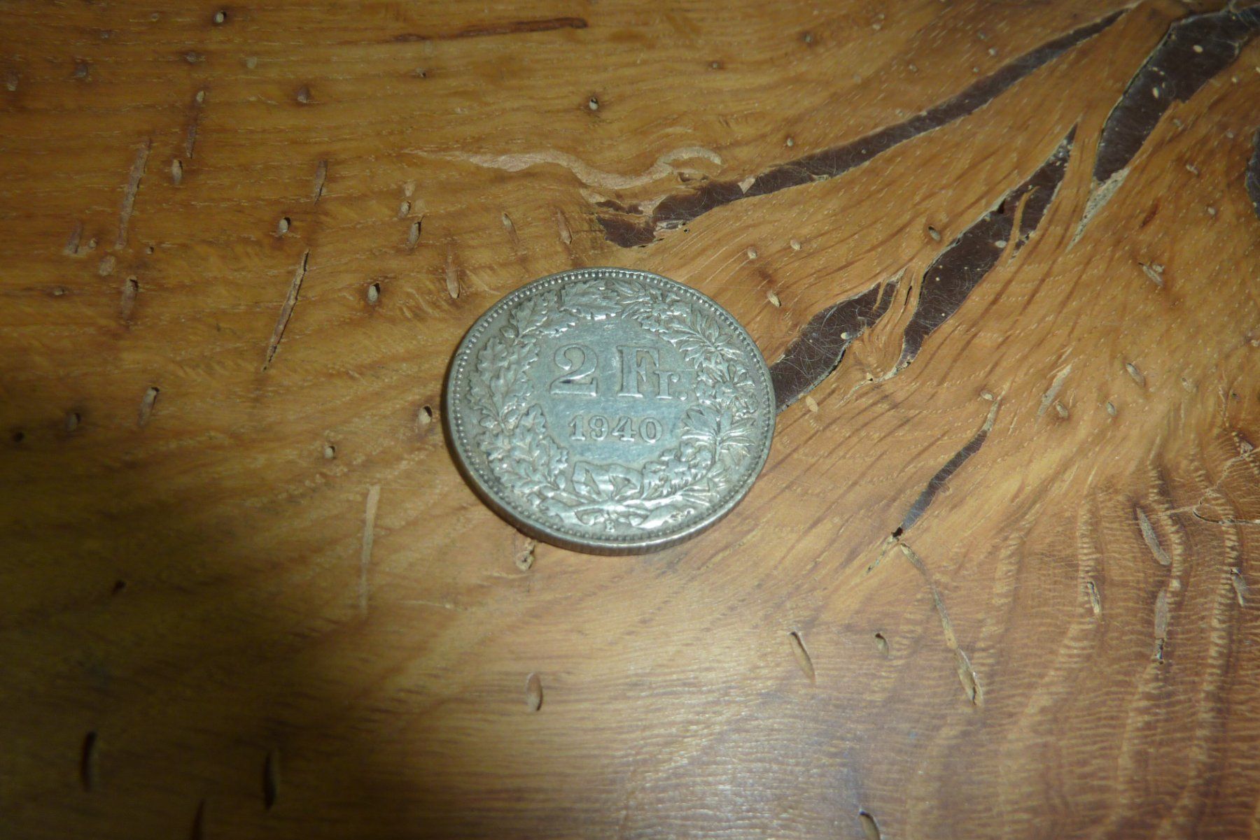 Tutti le monete: Silber, Münze, 2 Schweizer Franken, 1940 – Usato da Lausen venduto da akira003