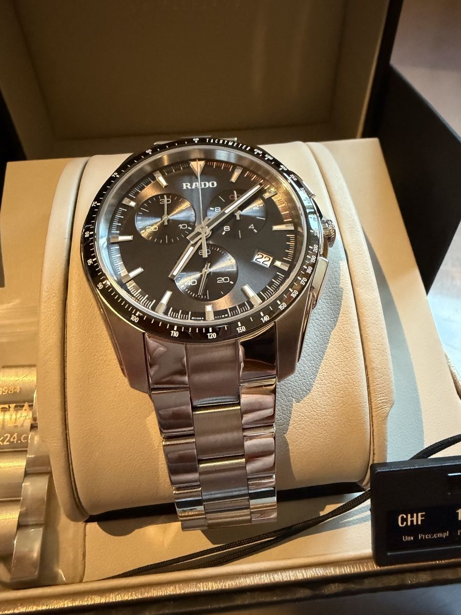 Rado Uhren: Rado HyperChrome XXL Quartz Chronograph – Neu und originalverpackt aus Winterthur von RN-789 2