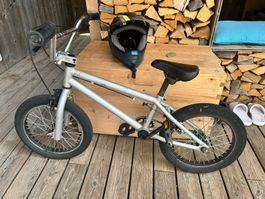 Vélo BMX 16' + casque intégral