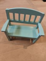 Maileg Gartenbank Holz blau guter Zustand