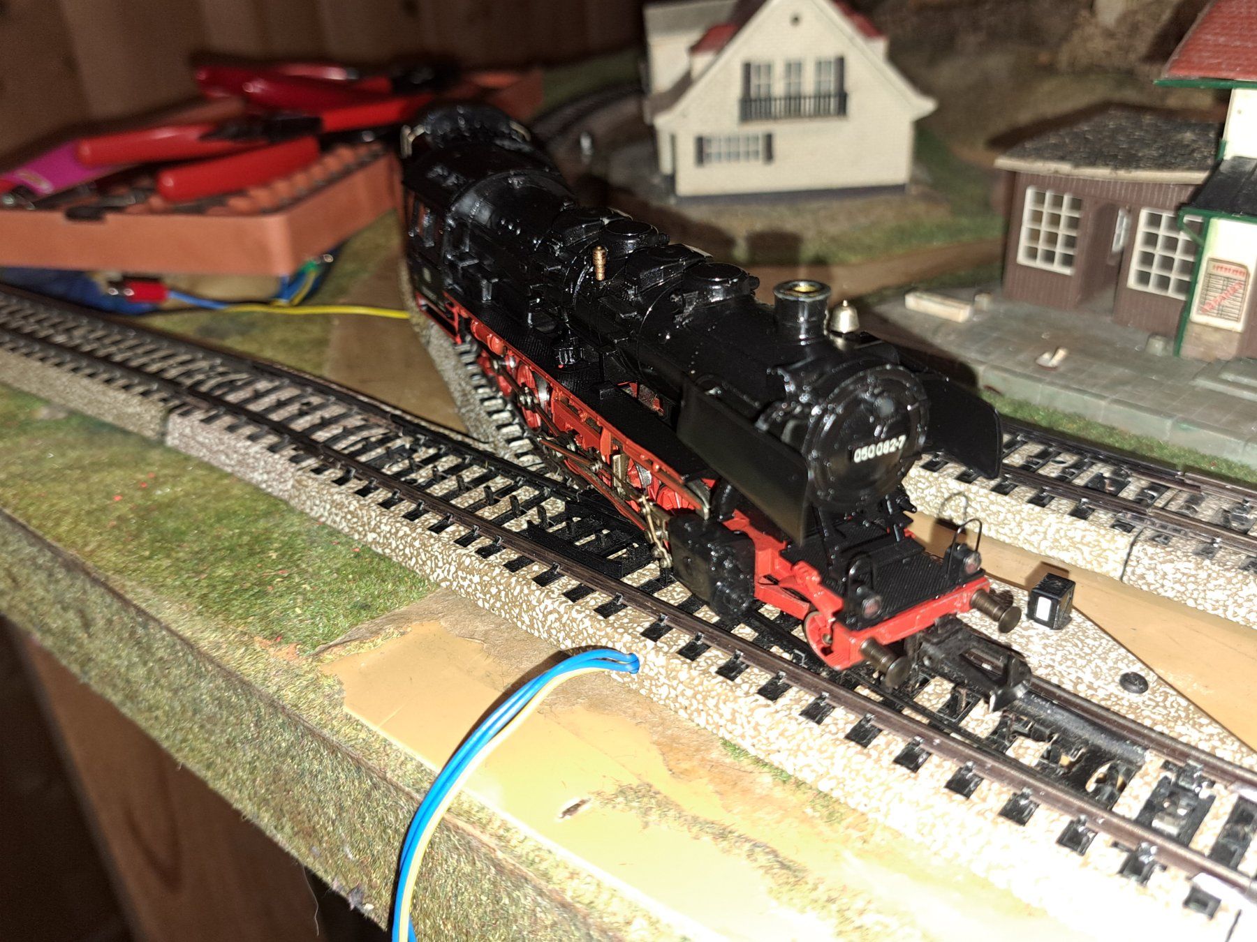 Märklin Modellini di ferrovie: Märklin DB 050082-7 Damploki analog – Usato da Schwanden GL venduto da roerich20 5
