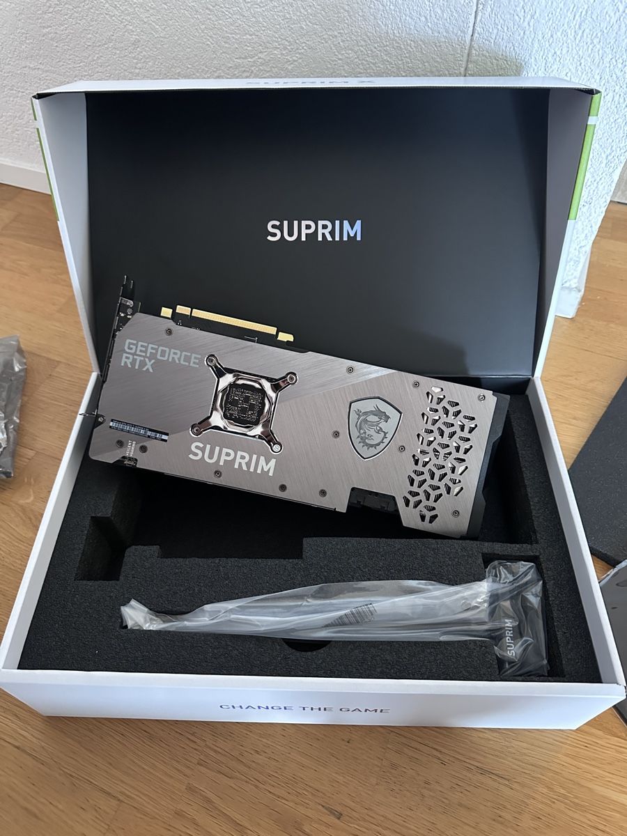MSI Grafikkarten: MSI RTX 3070Ti SUPRIM X – Gebraucht aus Rheinfelden von tom_jqq8 2