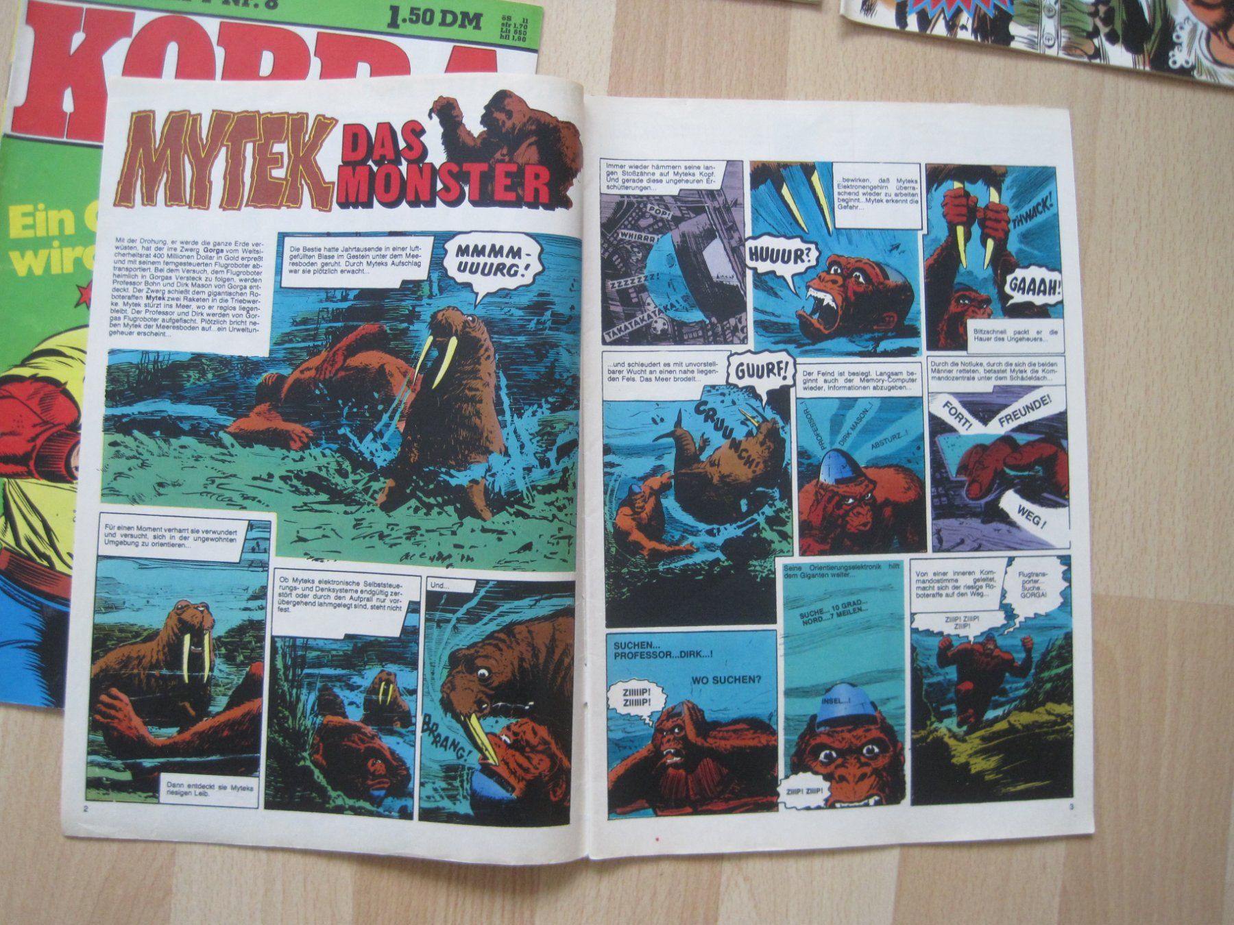 Fumetti: KOBRA Eiserne Hand Storm Archie 1978 Comic LOT U – Usato da Gossau SG venduto da Noryflory 1