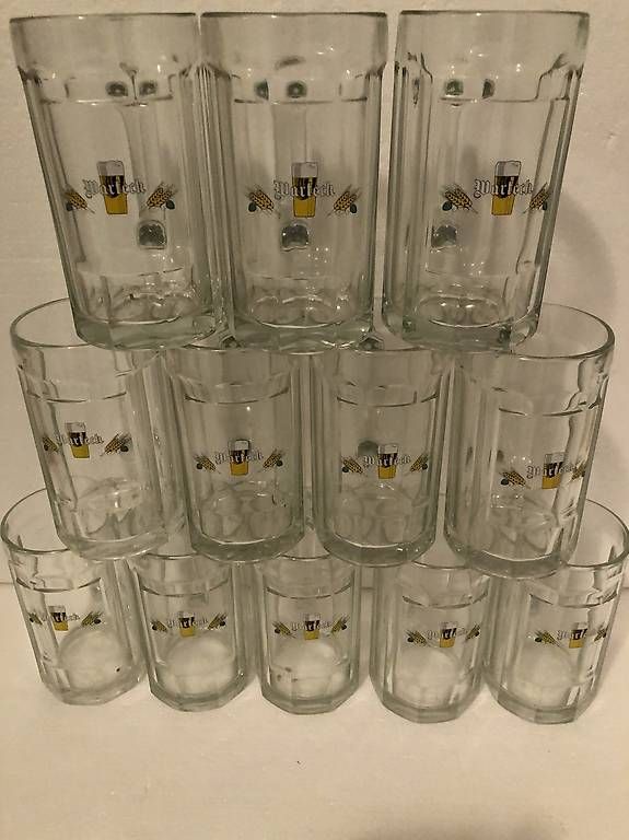 Warteck Bicchieri: 12 Stk. Warteck Bierhumpen – Usato da Bubendorf venduto da Mia111 1