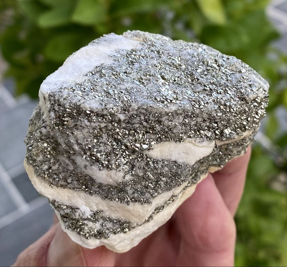 Mineralien & Heilsteine: Top Pyrit / Dolomit Lengenbach Binntal  – Gebraucht aus Selzach von 321compac 3