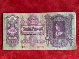UNGARN - 100 Pengö 1 Julius 1930 - Sehr Schön / Très Beau