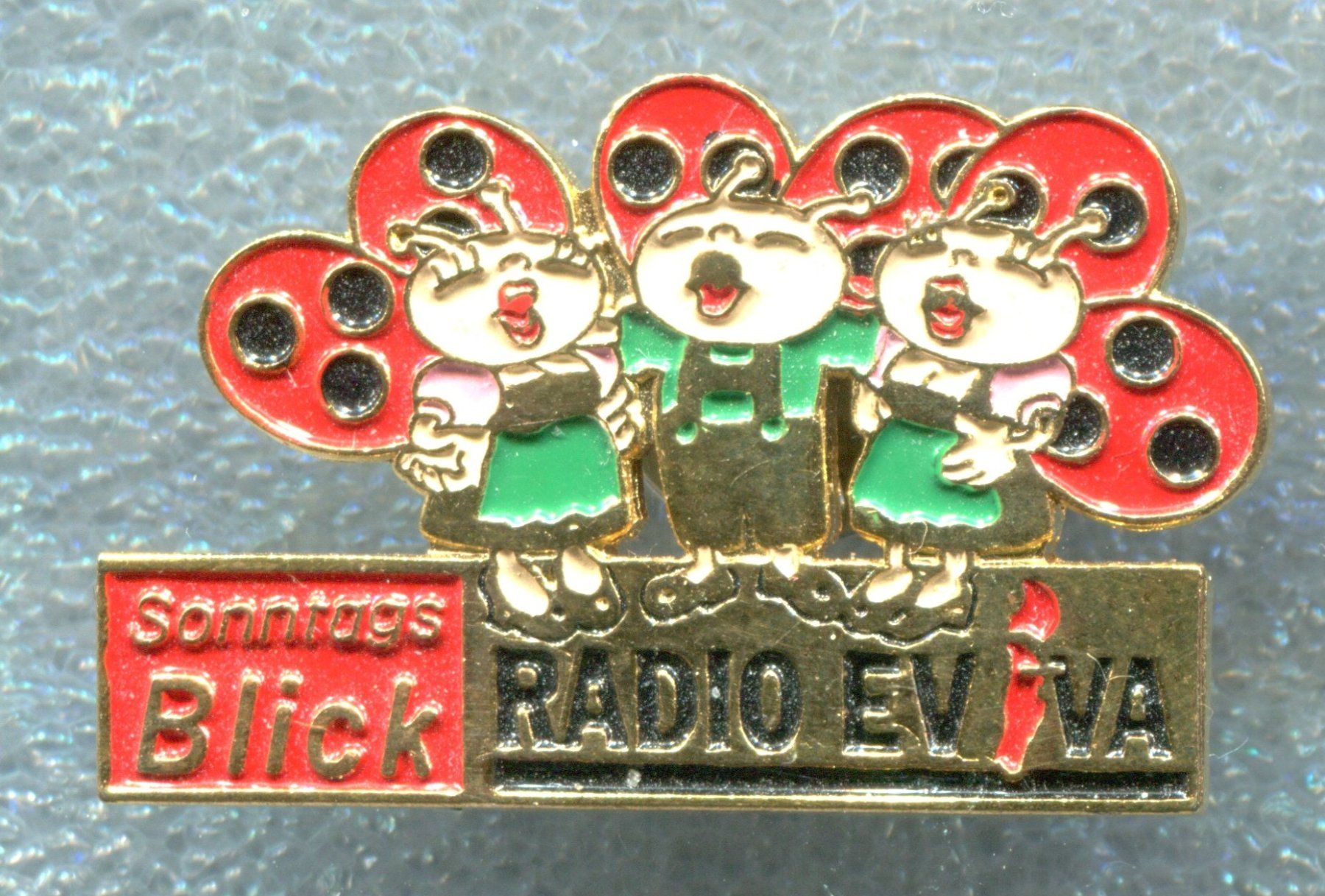 Plaquettes & Badges: BLICK Käfer  RADIO  EVIVA – D'occasion à Winterthur par Sammleroase