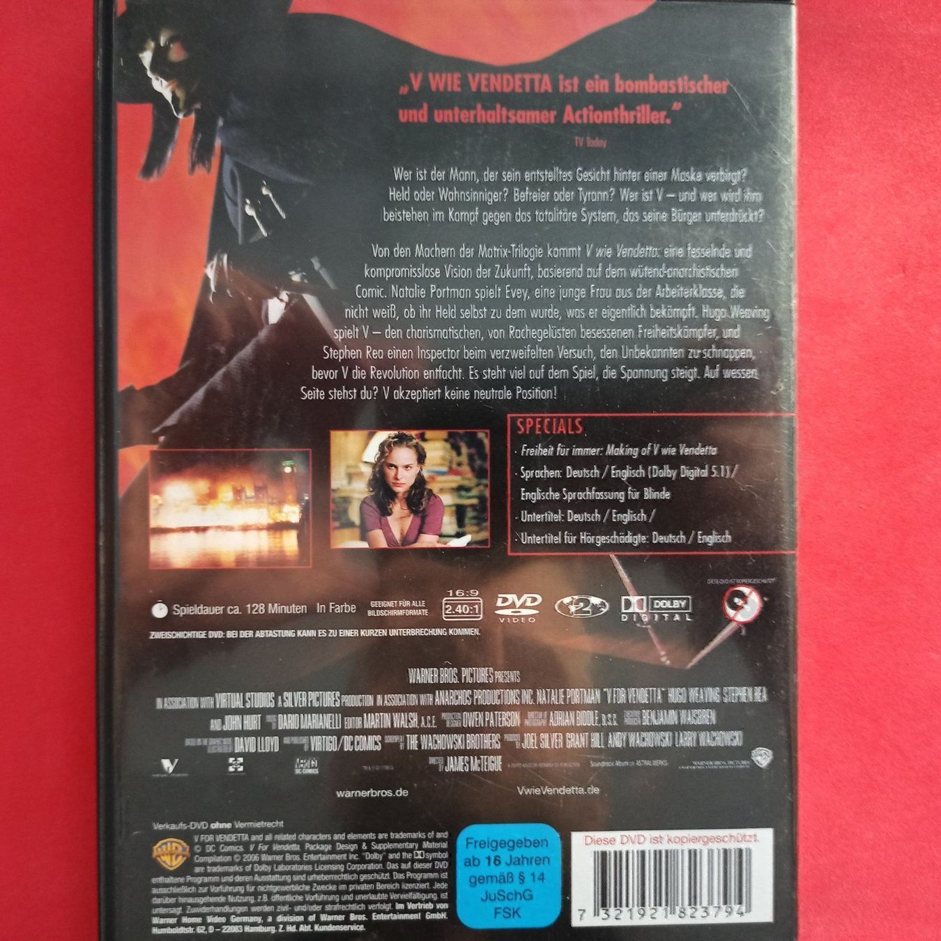 Tutti i DVDs: V wie Vendetta – Usato da Dübendorf venduto da kb86_MOVIE 1
