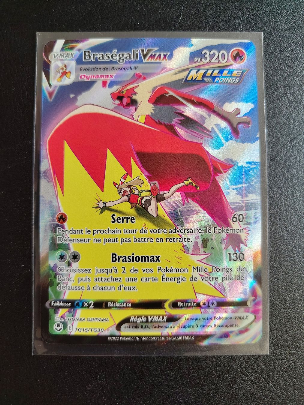 Pokémon Carte collezionabili: Braségali VMAX TG15/TG30 – Nuovo (secondo la descrizione) da Lausanne venduto da PokePoke