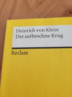 Der zerbrochne Krug Heinrich von Kleist Reclam