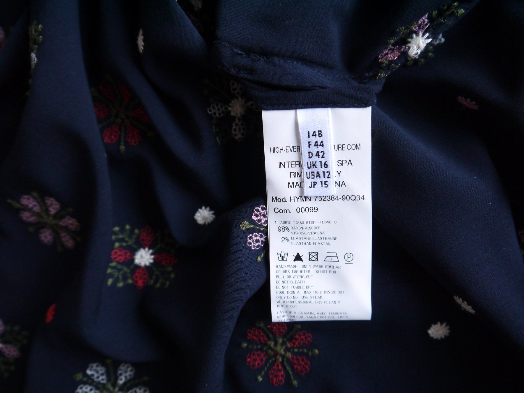 High Camicette: HIGH USE  Bluse aus Viskose – Usato da Hagendorn venduto da Blaf 3