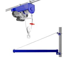  Pallit Seilwinde elektr. mit Schwenkarm 600 kg Tragkraft