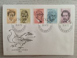 1968 FDC Porträts