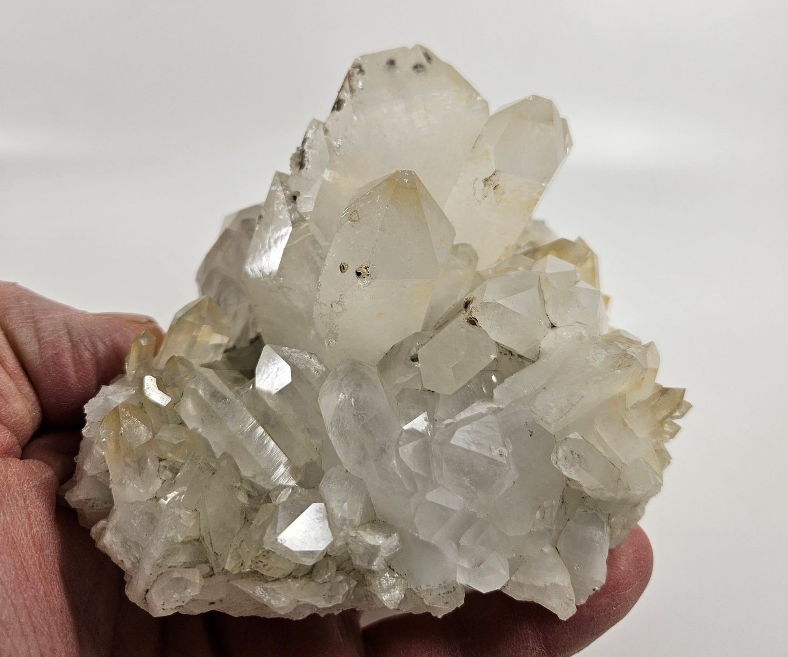 Minerali & Pietre curative: Bergkristall-Stufe, Beverin, Graubünden – Usato da Uzwil venduto da Chobel1 1