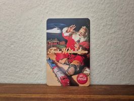 Blechschild Coca Cola Weihnachten Schild Blech Reklame Retro
