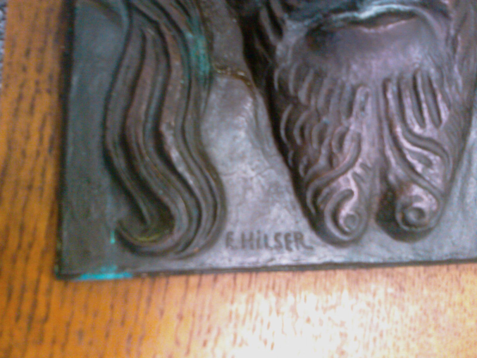 Sculture & Statue: Jesus Gesicht von Emil Hilser – Usato da Pratteln venduto da Igeli55 2