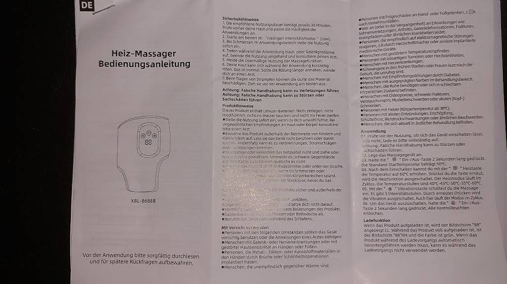 Appareils de massage: Fussmassage-Gerät (1 Paar) – D'occasion à Allmendingen b. BE par BeAnton 4