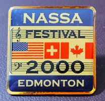 R331 - Pin NASSA Festival USA Schweiz Kanada 2000 Edmonton