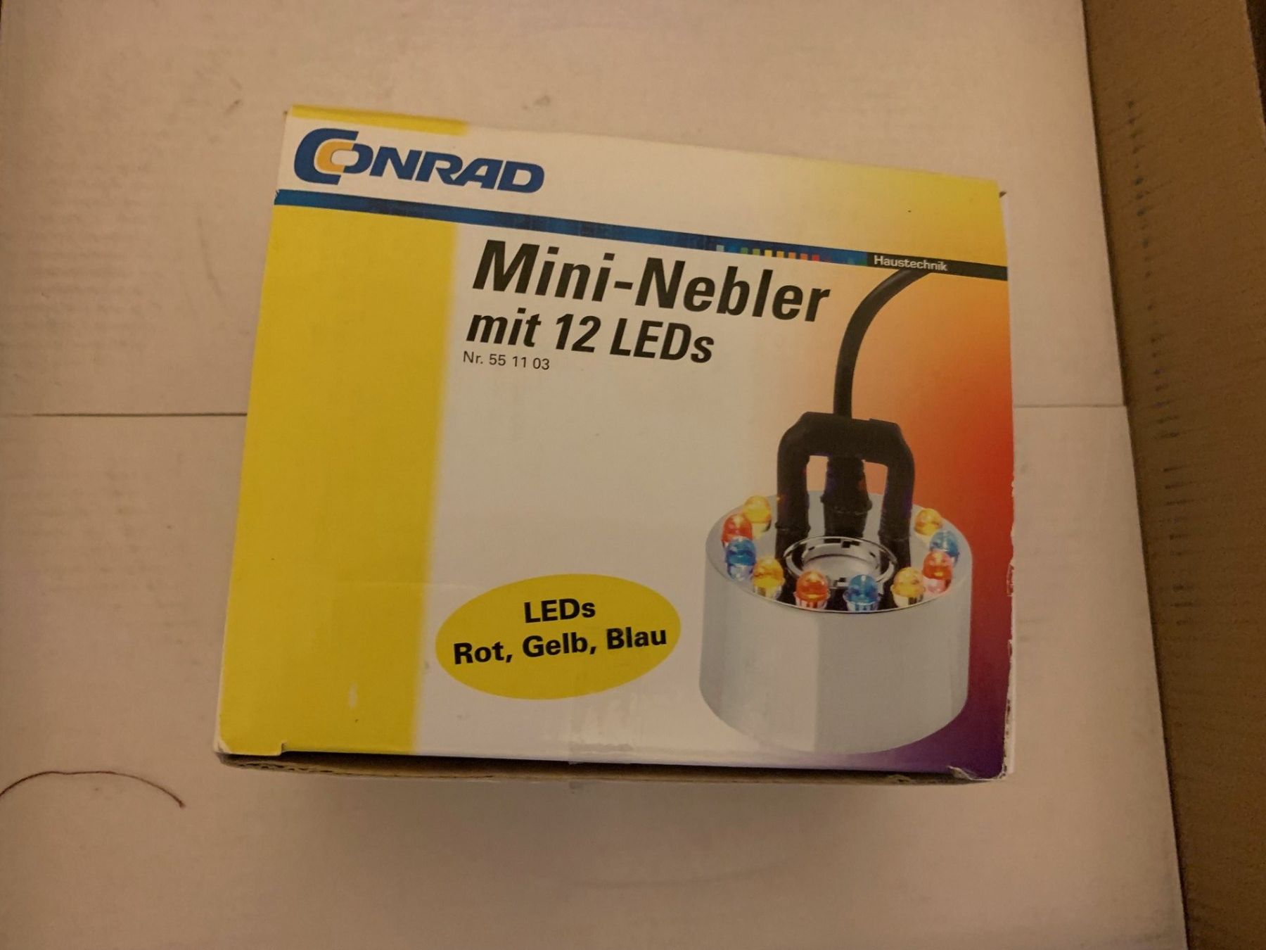 Umidificatori d'aria: Mini-Nebler 12 LEDs Neu.. Cpnrad – Nuovo e nell'imballaggio originale da Emmen venduto da newcar4you
