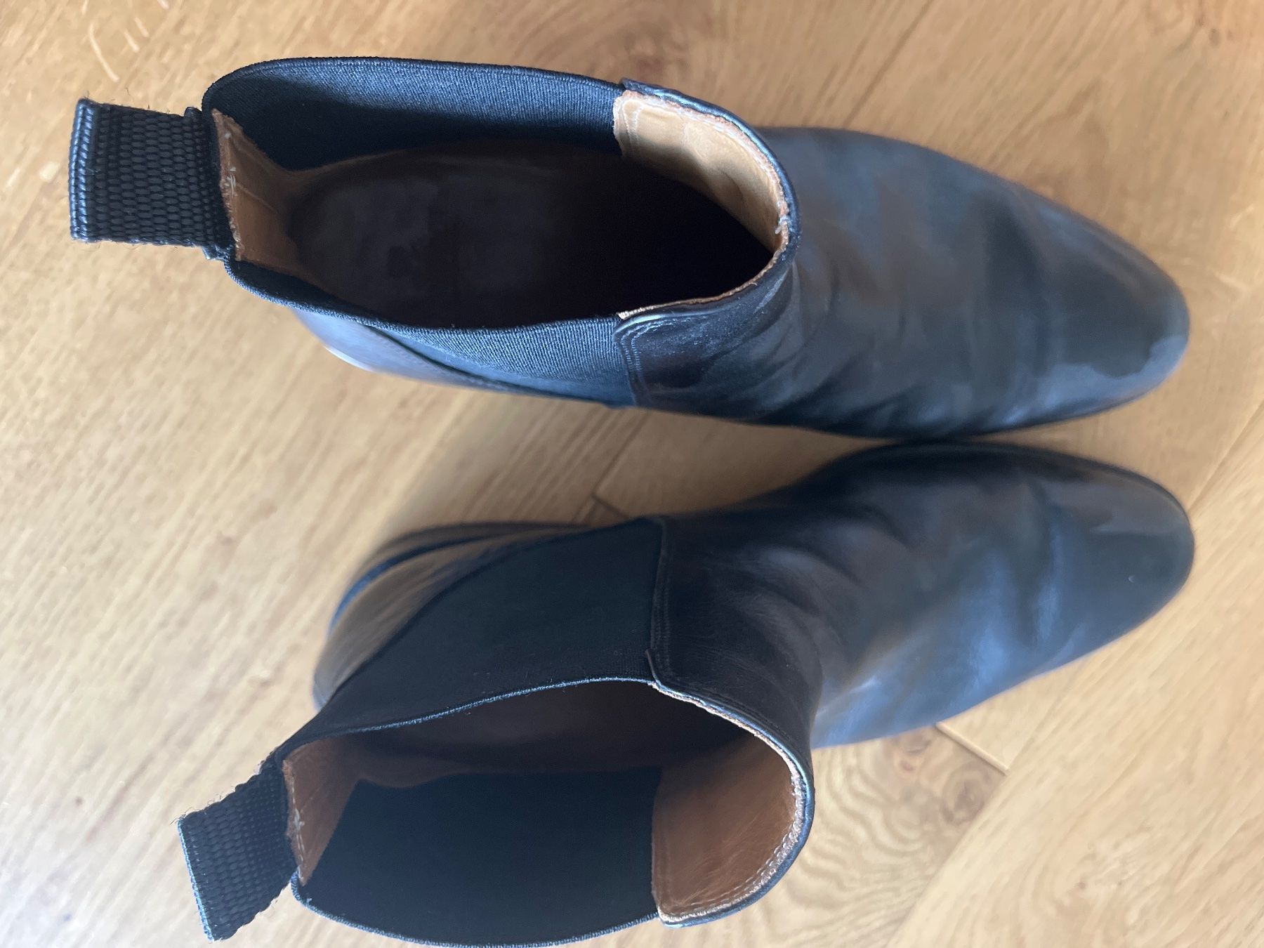Damenschuhe: Damen Chelsea Boots Leder Navyboot – Gebraucht aus Thalwil von anna_sigrist 2