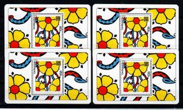 NFT-Jasskarten-Briefmarke Serie Rosen