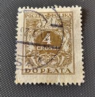 Polen alte briefmarke