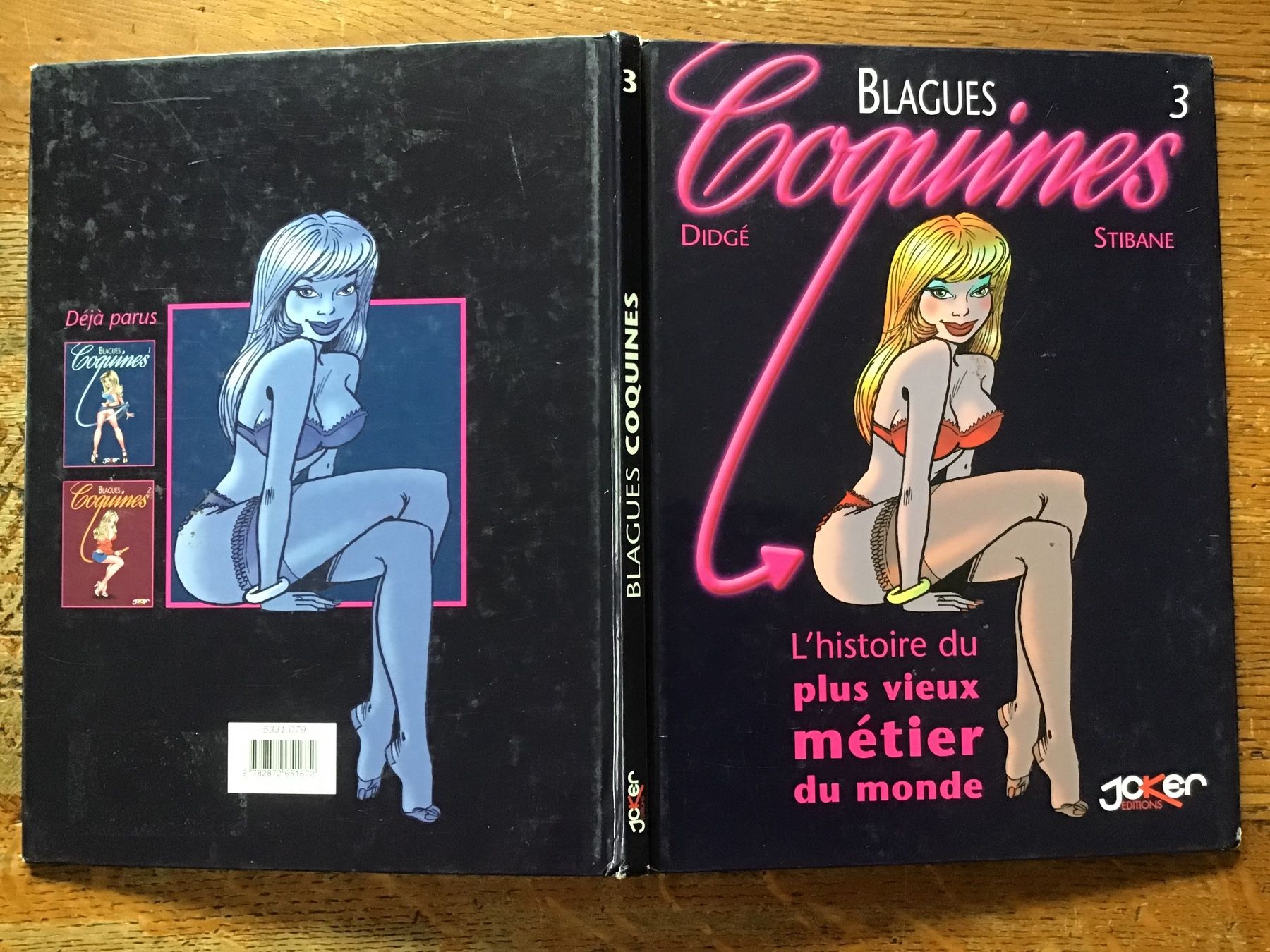 Fumetti: Didgé/Stibane, blagues coquines 3 – Usato da Fully venduto da Ruby97 8