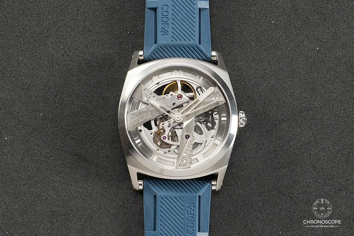 Orologi: Code 41 Day 37 In Stainless Steel & Diamonds Full Set – Usato da Luzern venduto da ChronoScope6004