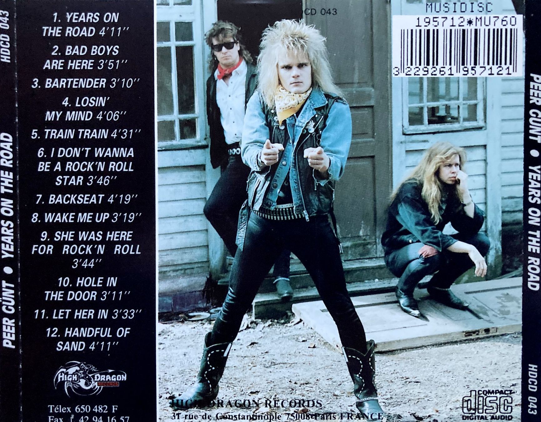CDs: PEER GUNT - YEARS ON THE ROAD – Gebraucht aus Bottens von hotter-than-hell 1