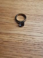 Schöner Silberring JRI ca. 16mm mit Rauchquarz Steinsatz