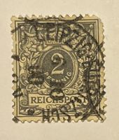 Reichspost 2 Pfennig