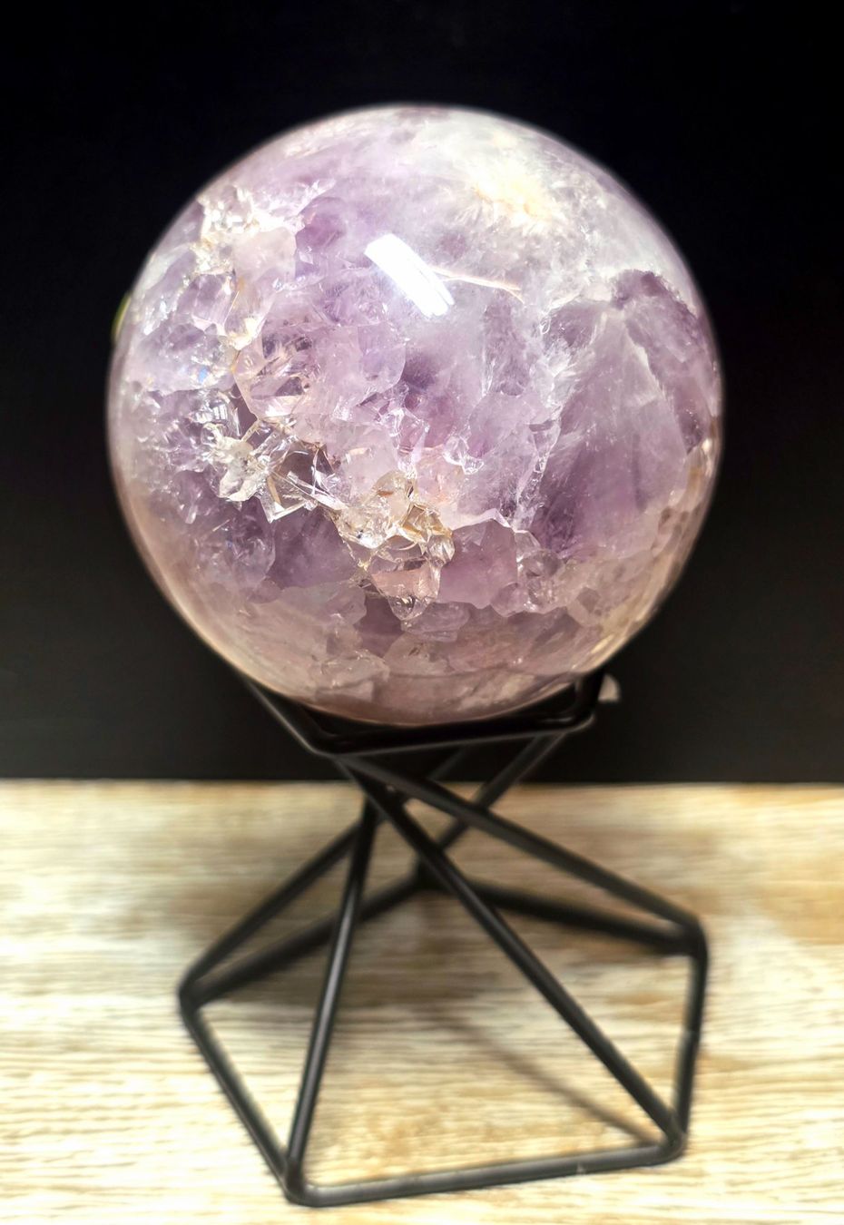 Minerali & Pietre curative: Amethyst Kugel 54mm 206g – Nuovo e nell'imballaggio originale da Matzingen venduto da Shay_Crystalz 1