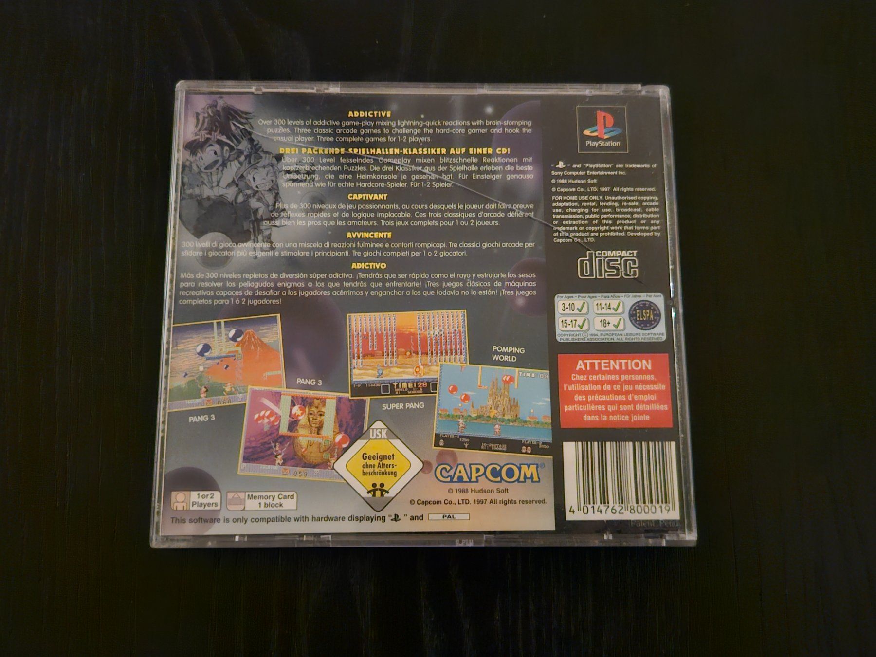 Sony Giochi: Super Pang Collection (PS1) – Usato da Zürich venduto da sodamnme 2