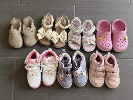 Schuhpaket Grösse 23/24 Frühling/Sommer – 7 Paar